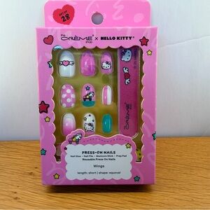 Hello Kitty Pink Press-On Nails Set